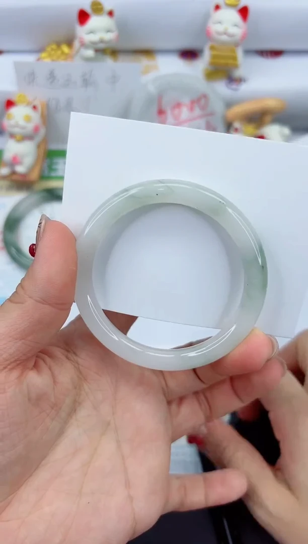【闪购商品】石英质玉手镯未镶嵌902-55.4