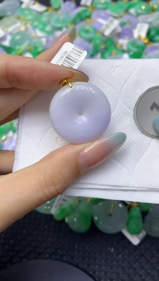 颈饰未镶嵌翡翠天然缅甸翡翠A货