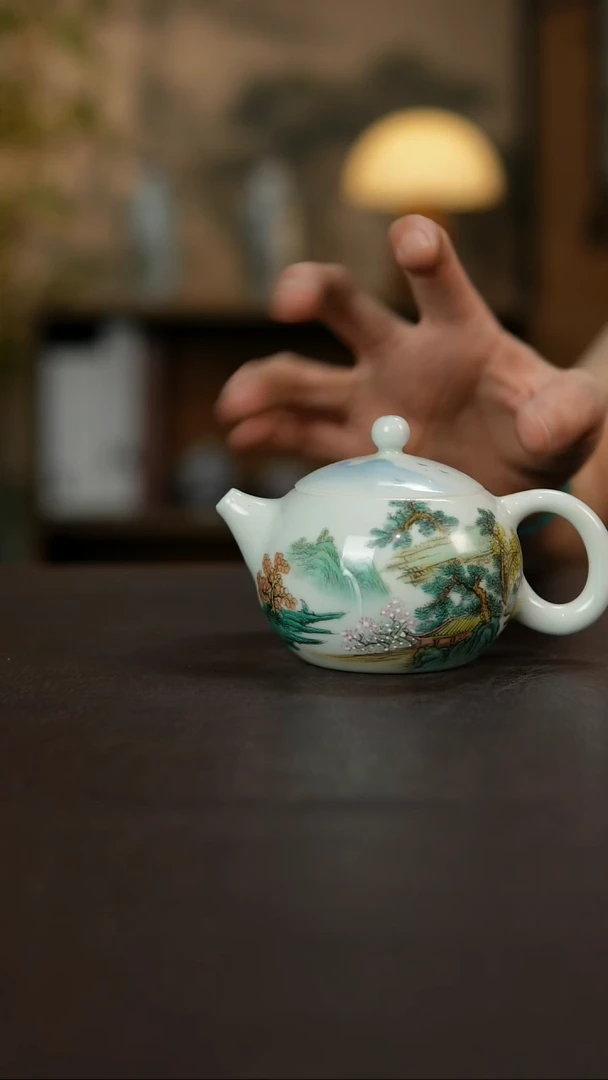 杯景德镇陶瓷杯碗柴烧多人