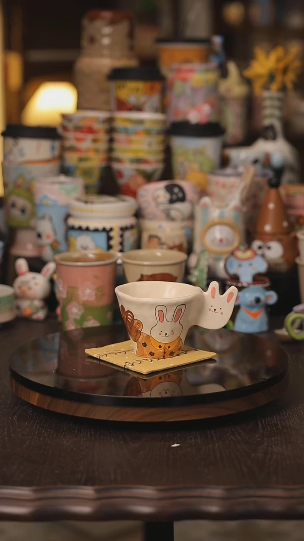 景德镇釉下彩绘设计师款式陶瓷