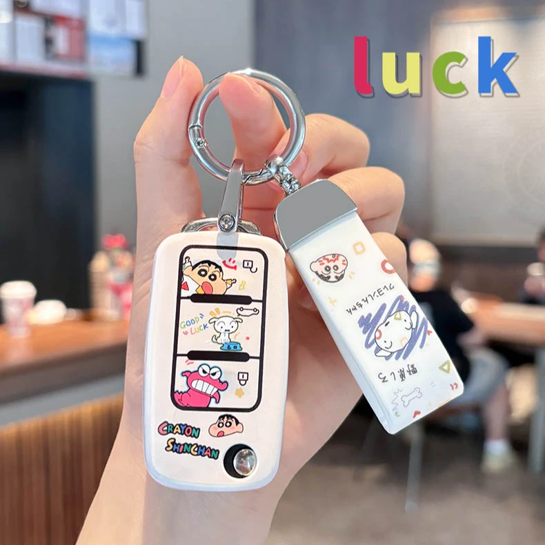 大众速腾钥匙套舒适型帕萨特老款折叠保护壳高尔夫6车扣polo风尚