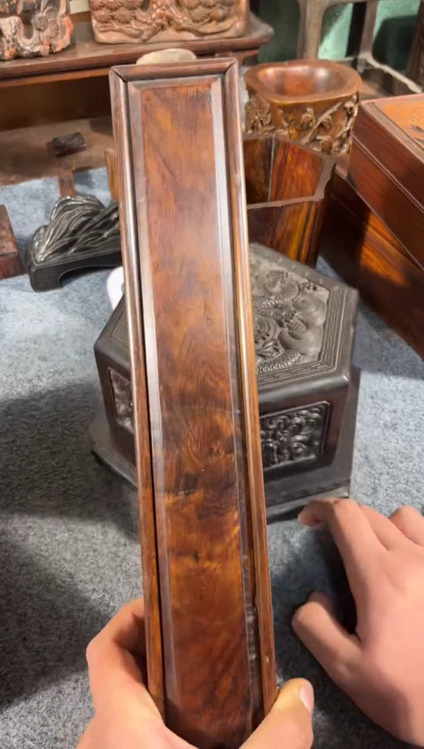 【闪购商品】贡木 老五旧藏扇子盒2