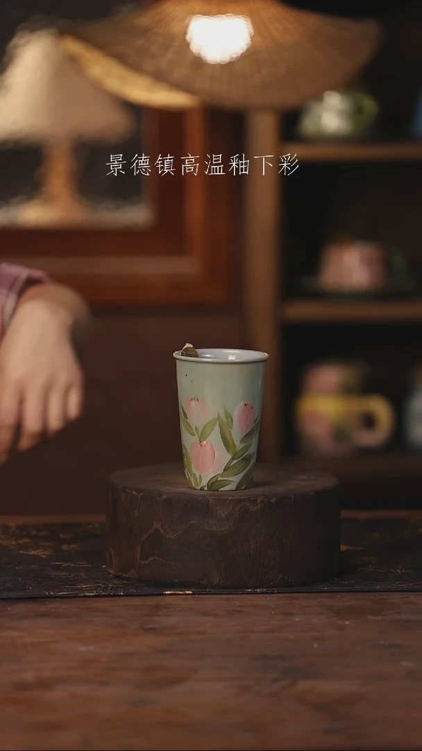 陶瓷景德镇高温釉下手绘陶瓷144