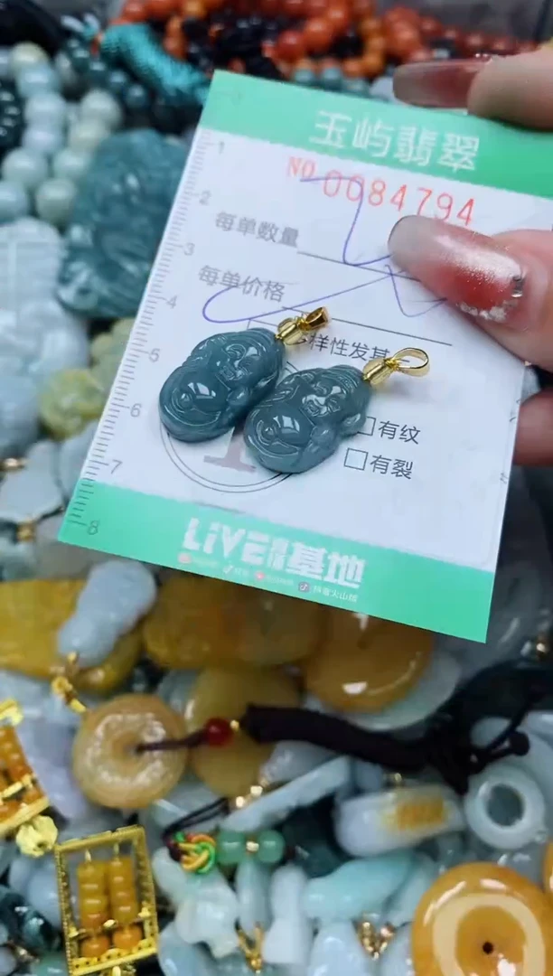 【闪购商品】翡翠颈饰未镶嵌闪购0084794多样性发其一