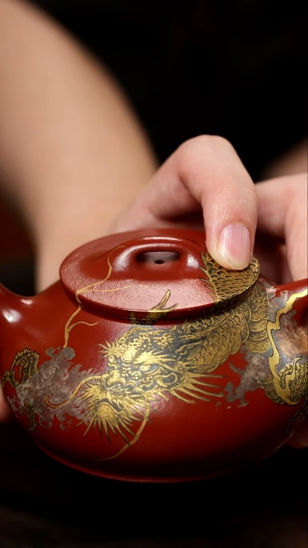 石瓢 龙 可心朱泥