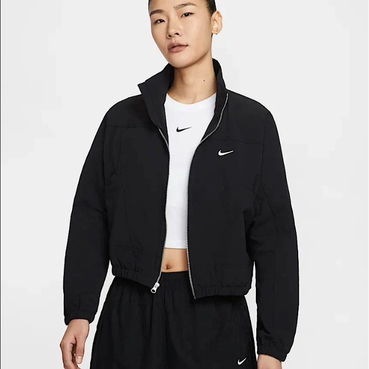 跑者美学nike/耐克女子ASWNSWEVRTHNG防晒拒水外套HJ1000-010