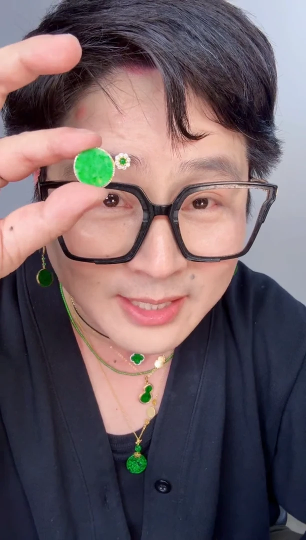 【闪购商品】翡翠颈饰银S925镶嵌一件