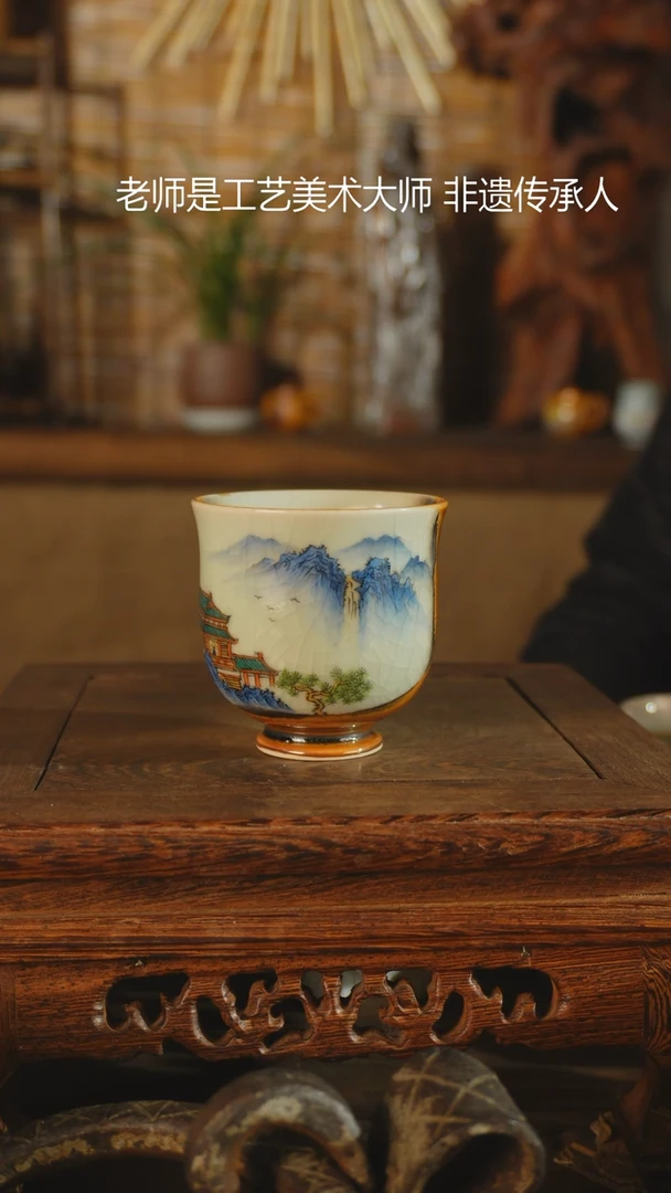 【闪购商品】老昌号手工手绘茶器