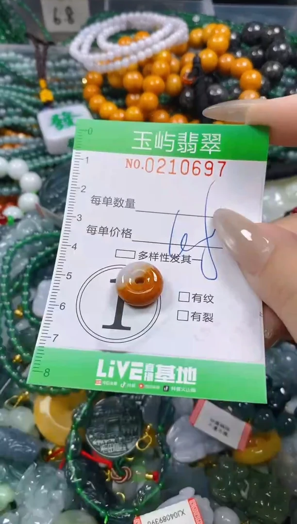 颈饰未镶嵌翡翠闪购0210697
