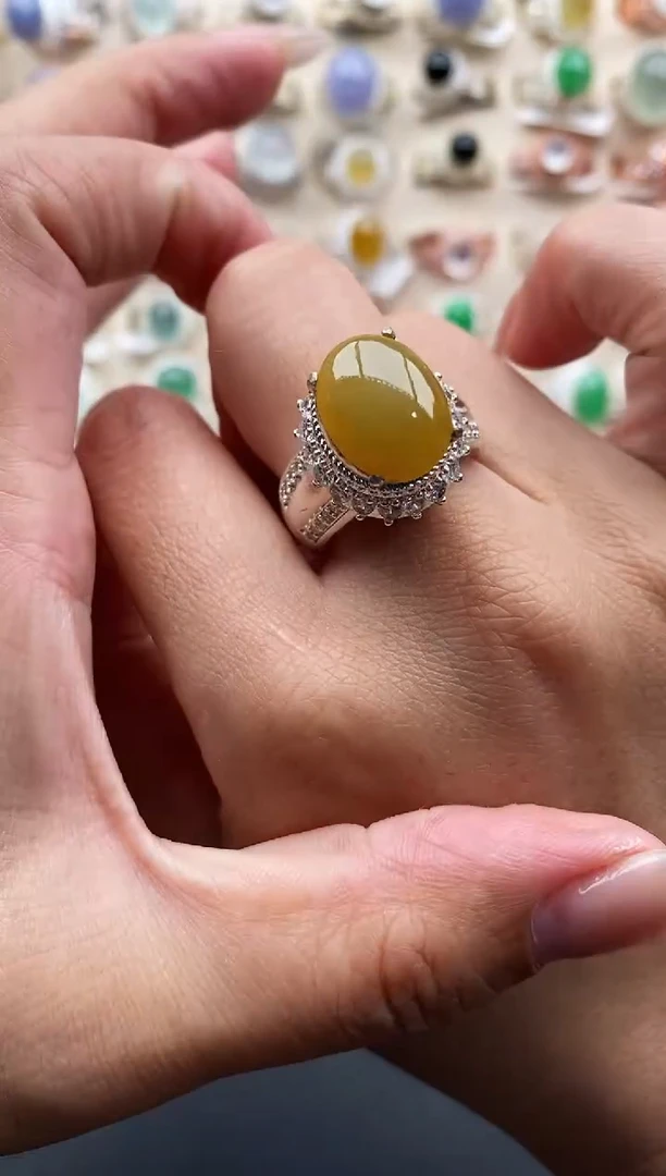 未镶嵌戒指翡翠缅甸天然A货翡翠22 8-1