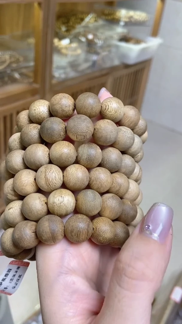 手串沉香菩萨棋圆珠单圈1.3鹧鸪斑多样性发其一