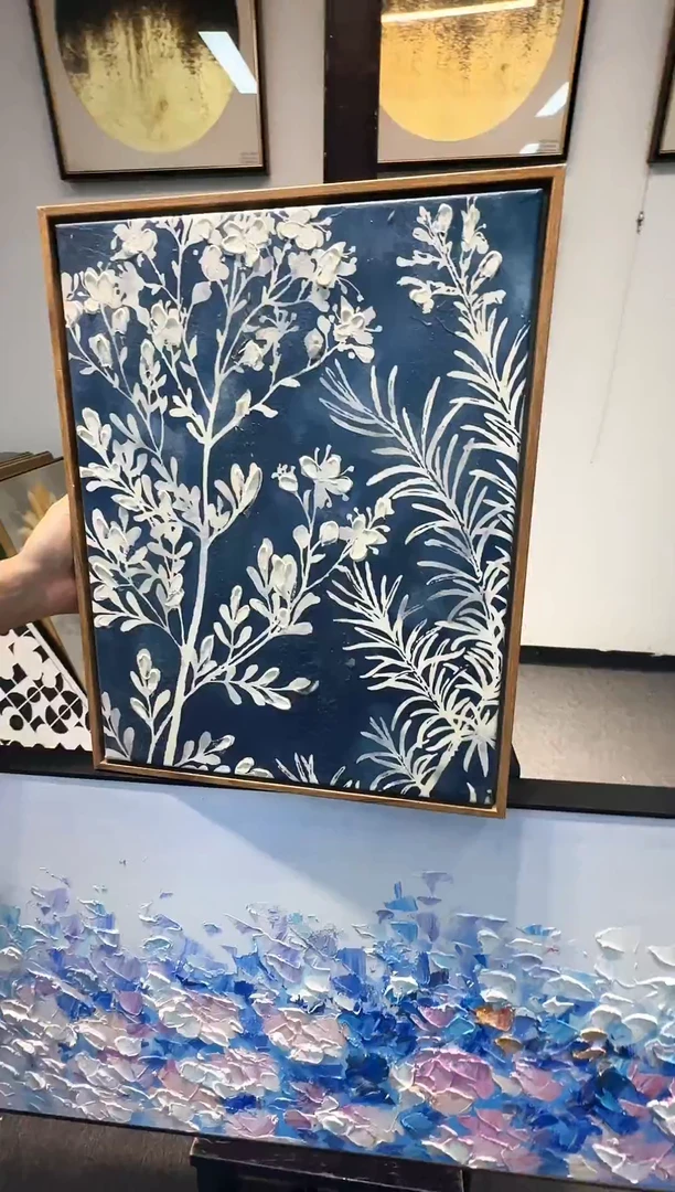 168现代装饰画油画40cm*50cm