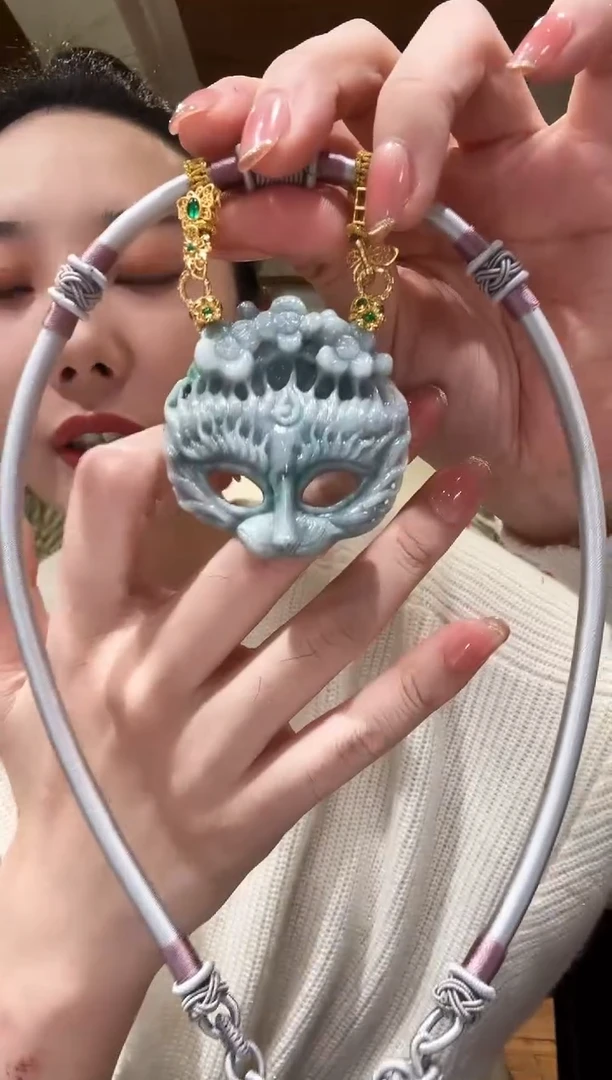 【闪购商品】翡翠颈饰未镶嵌国风
