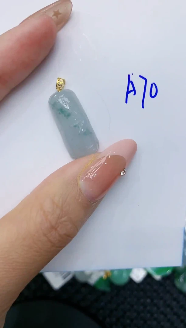 【闪购商品】翡翠颈饰18K金镶嵌111111111