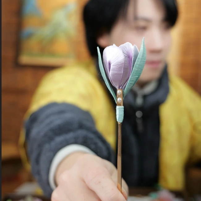 直播间过款缠花3文