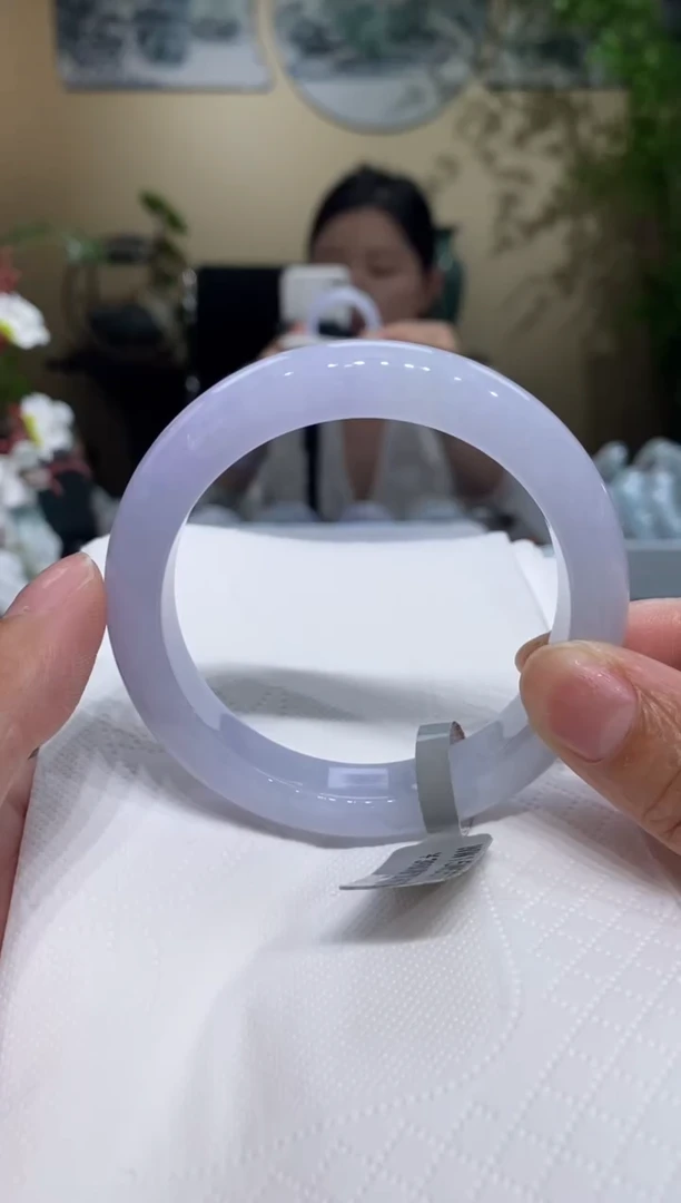 翡翠手镯未镶嵌翡翠55.7