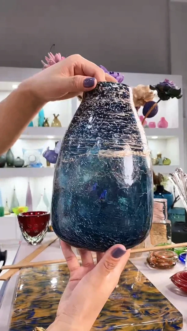 慕忆家手作琉璃花瓶