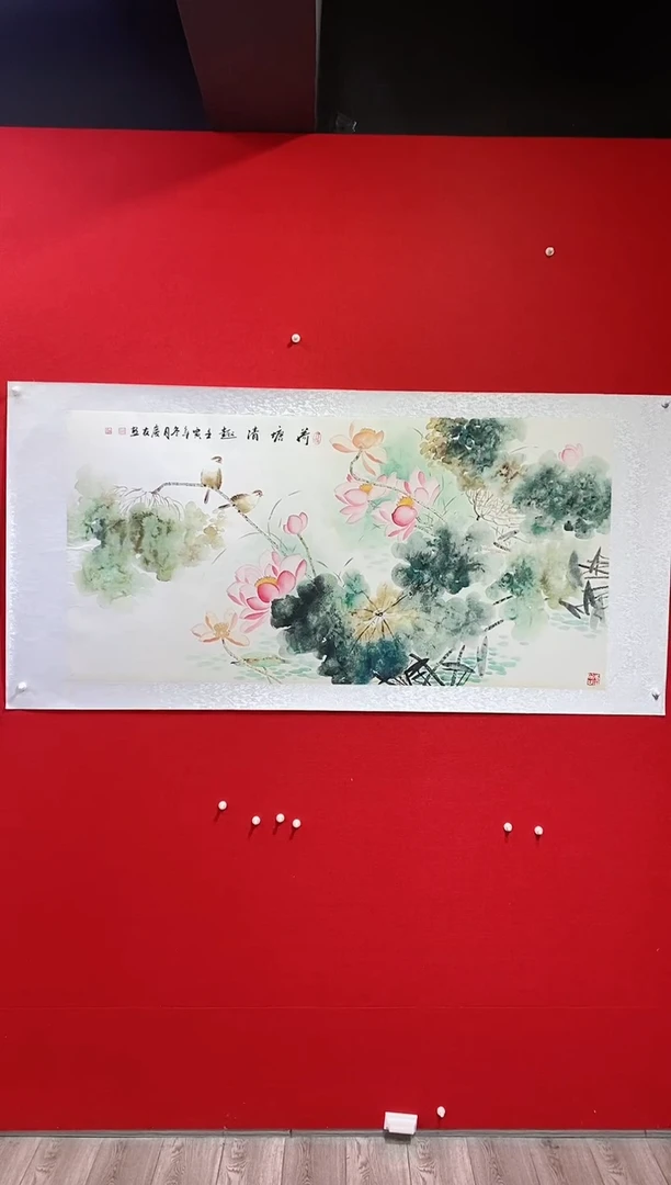 【闪购商品】国画lqy1709杰李庆友作品