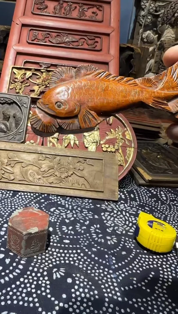 香榧木国***：老木雕老物件