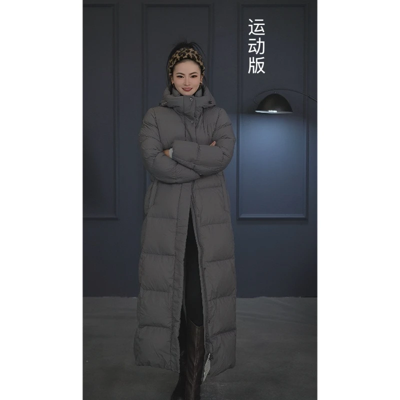 95白鹅绒超长款羽绒服极寒系列云感泡芙零压感户外运动加厚休闲款