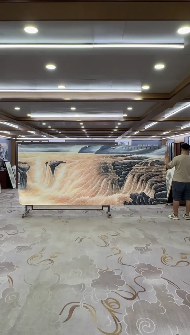 绘画xc张伦玉-大丈二-国画