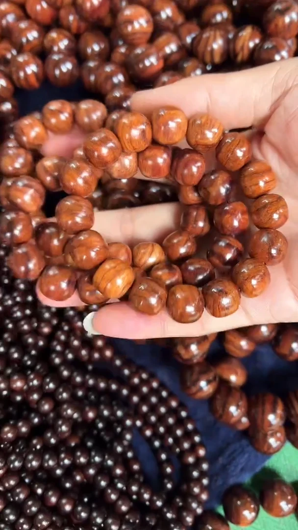 【闪购商品】黄花梨/降香黄檀手串/手链AA1-4海黄1314老型手串发一