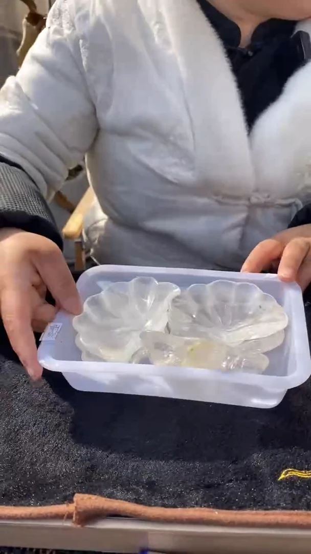 【闪购商品】水晶碗未镶嵌白水晶碗D230多样性发其一