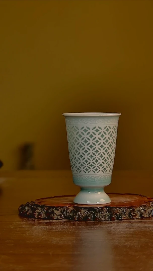 【闪购商品】杯手工手绘杯杯很美丽