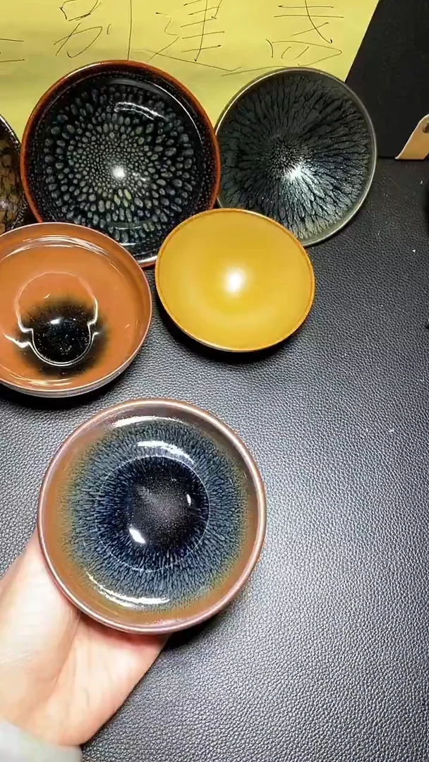 茶盏建窑建盏 高端主人杯