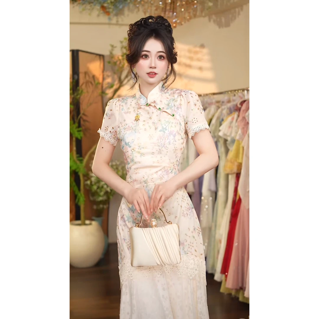 瑞瑞定制-1193（人鱼湾）连衣裙G288