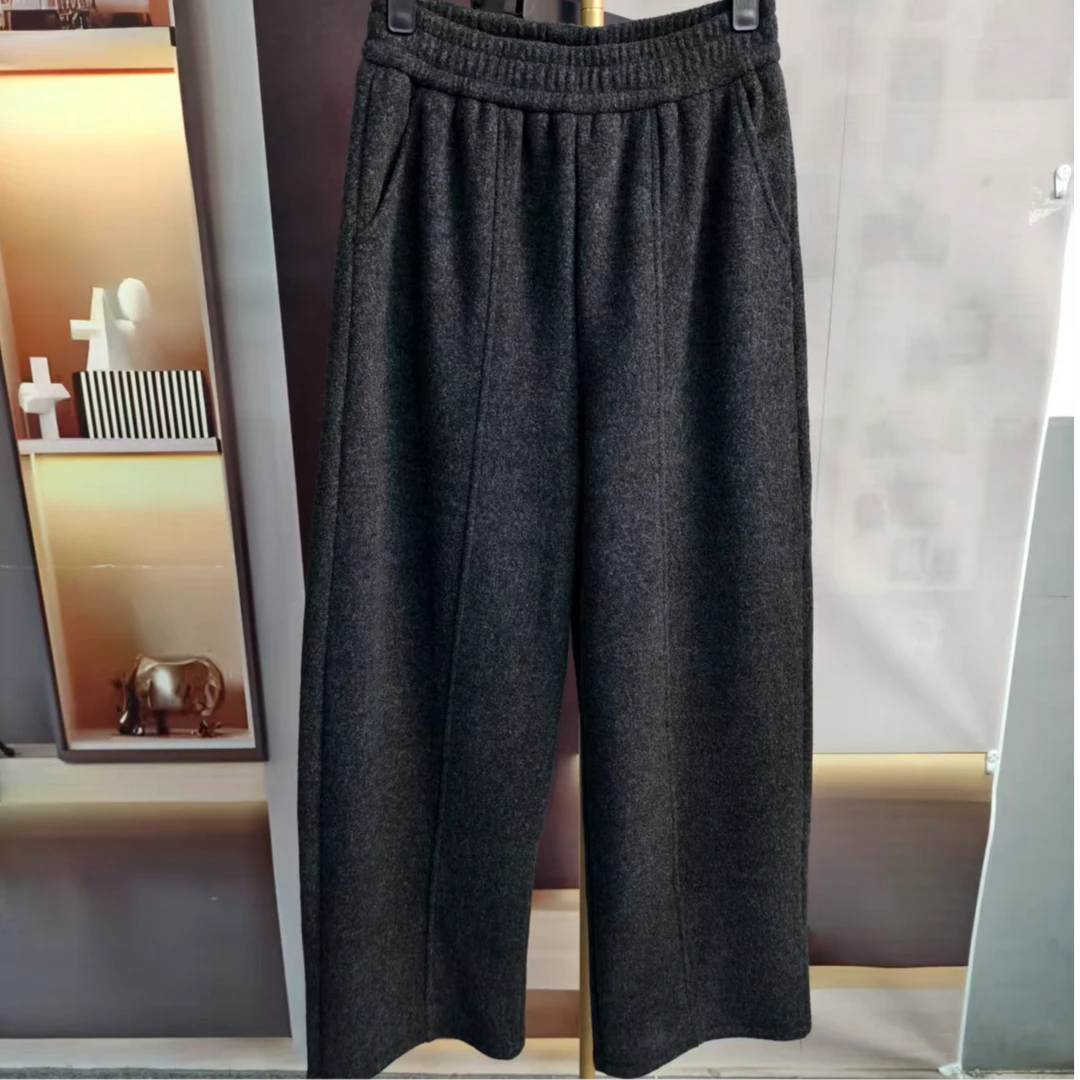 K45女士阔腿裤休闲时尚百搭加绒冬季衣服