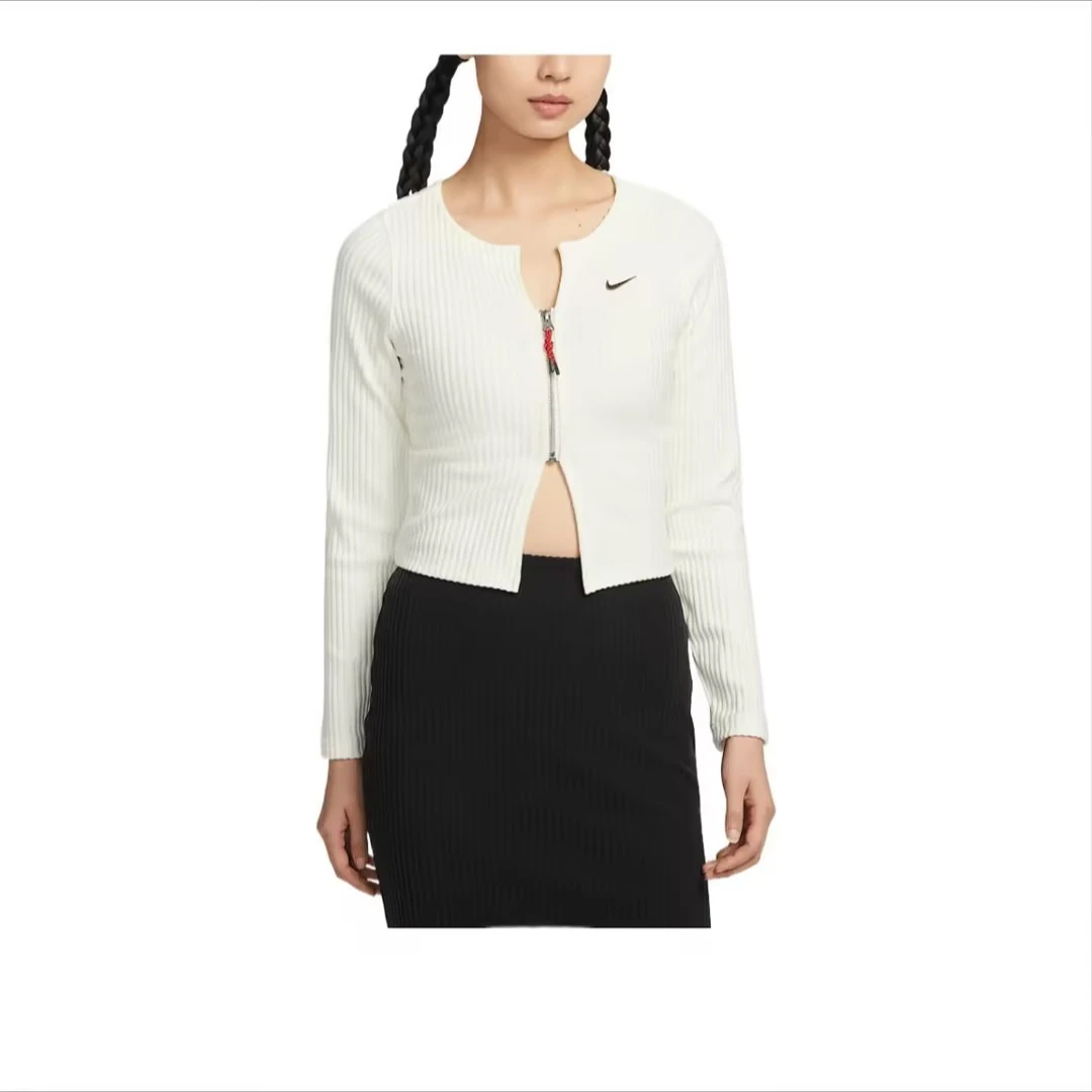 NIKE/耐克灵蛇系列 郑钦文同款女子修身拉链开襟开衫HV8459-133