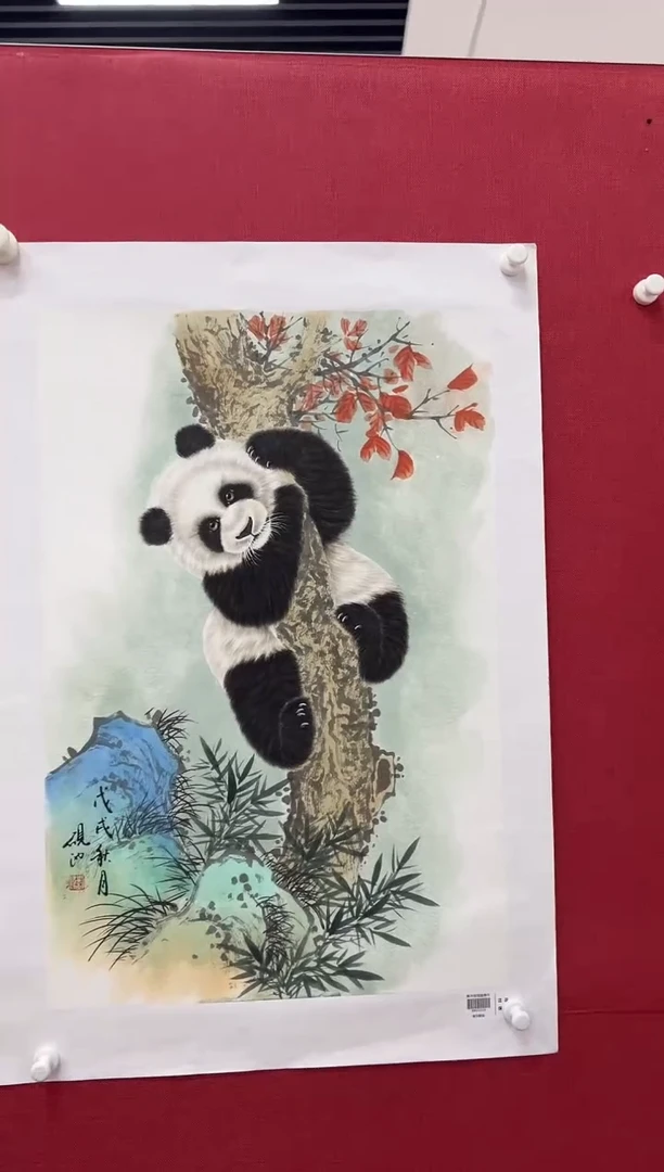 国画刘伟老师1pc动物作品