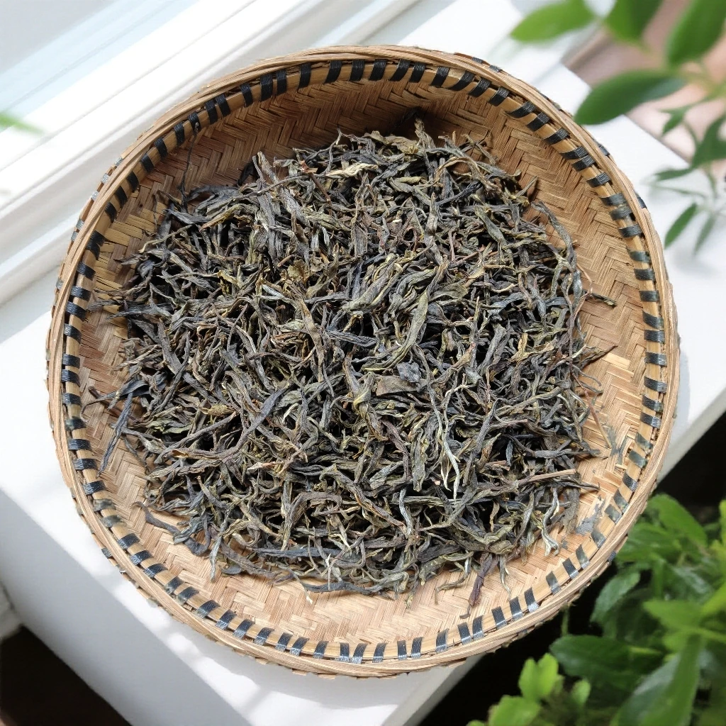 【周年庆】2025年 邦旭 张星发家紫芽头春古树普洱生茶散茶