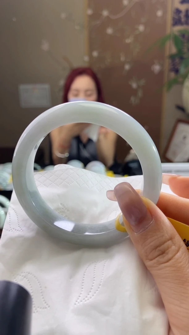 未镶嵌手镯翡翠55.6圈口t