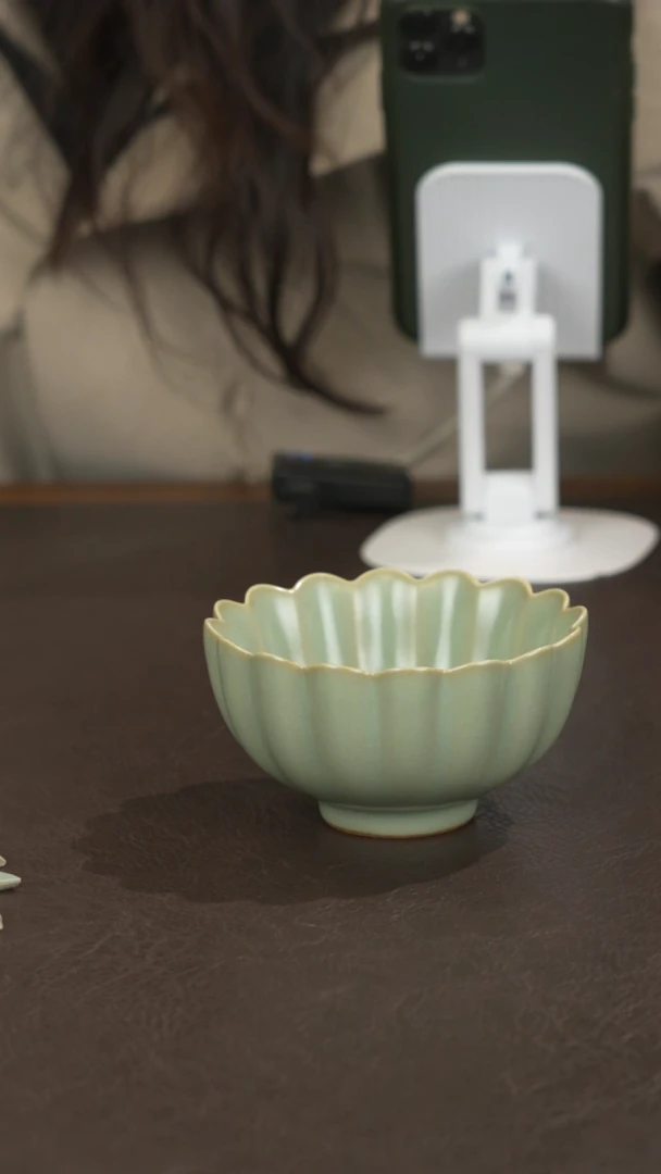 陶宣宝汝瓷原矿原釉作品