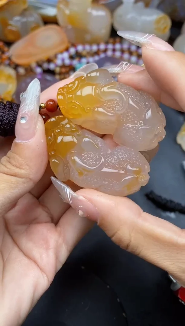 【闪购商品】玛瑙/玉髓颈饰未镶嵌ll