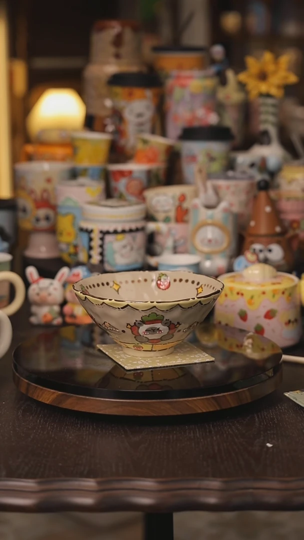 景德镇釉下彩绘设计师款式陶瓷