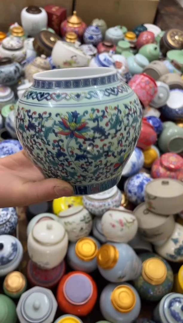 孤品茶叶罐密封罐储物罐直播间临时链接浮力
