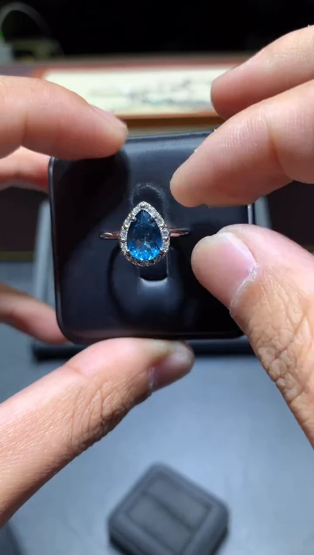 【闪购商品】托帕石戒指未镶嵌T152【多样性发其一】