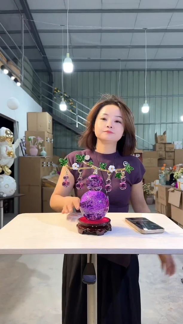 琉璃优选花瓶花器L-早13
