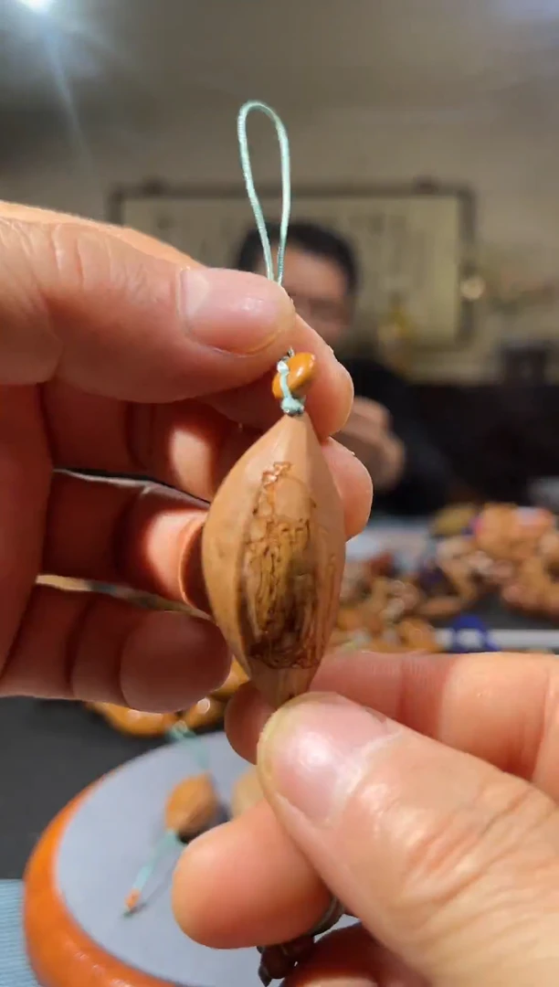吊坠橄榄核橄榄核雕挂坠：寿