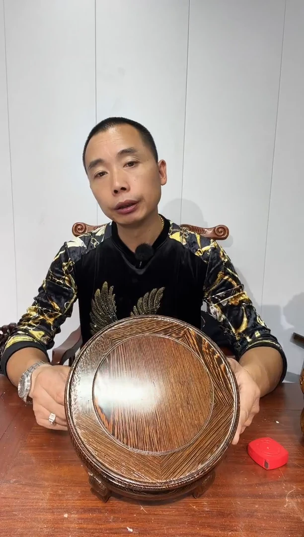 木命**方鸡翅木虎头几20*22*12.5