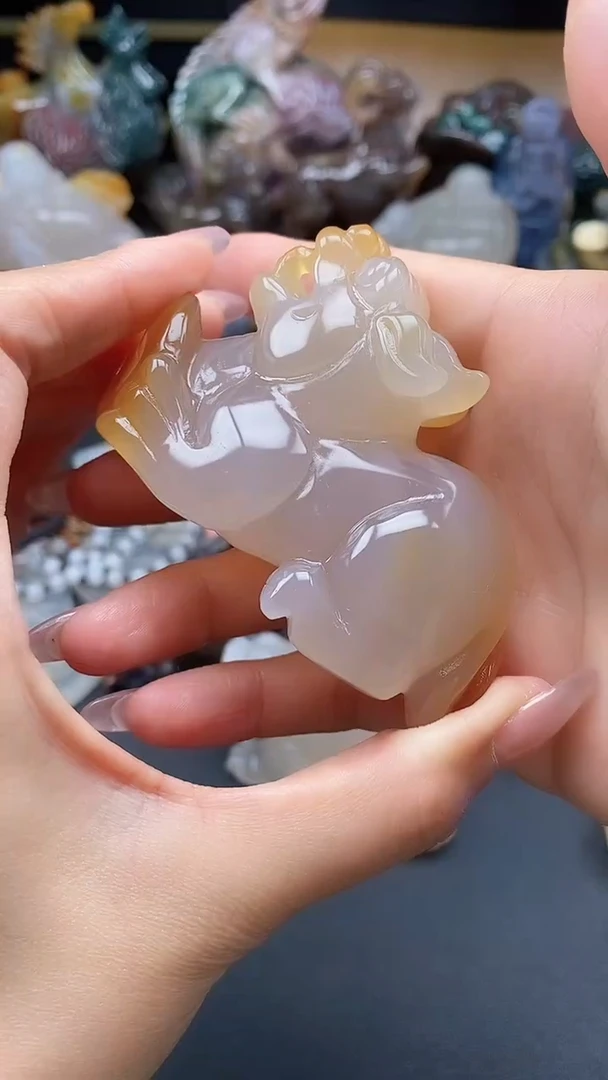 【闪购商品】玛瑙/玉髓颈饰未镶嵌dd