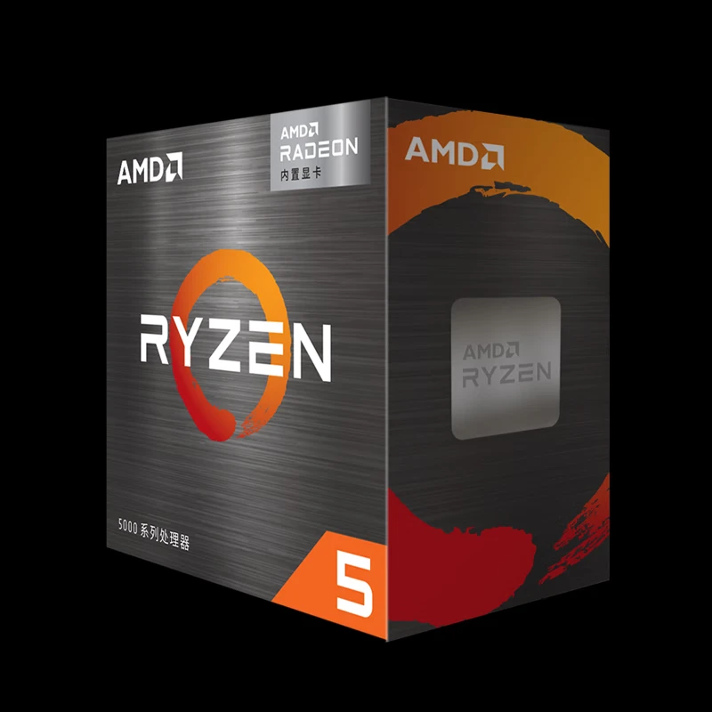 AMD锐龙55600GT盒装CPU处理器原封6核12线程加速频率至高4.6GHz