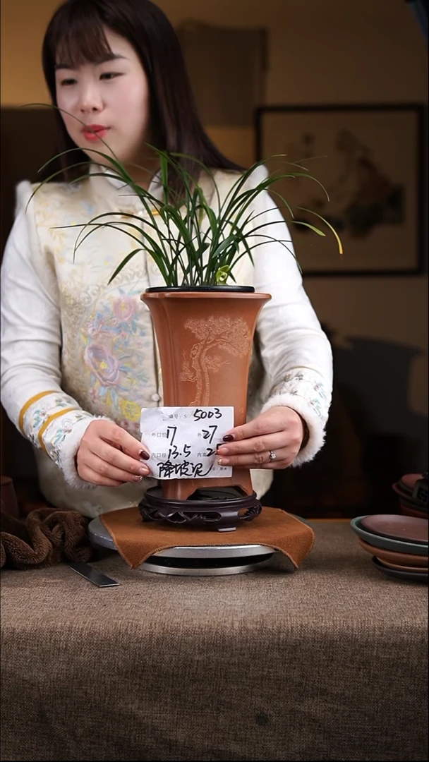 【闪购商品】紫砂花盆紫砂花盆5003