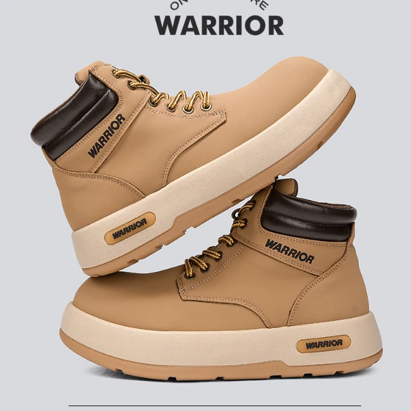 回力复古马丁靴男款秋季2025新款丑萌大头鞋百搭短靴增高大黄靴男