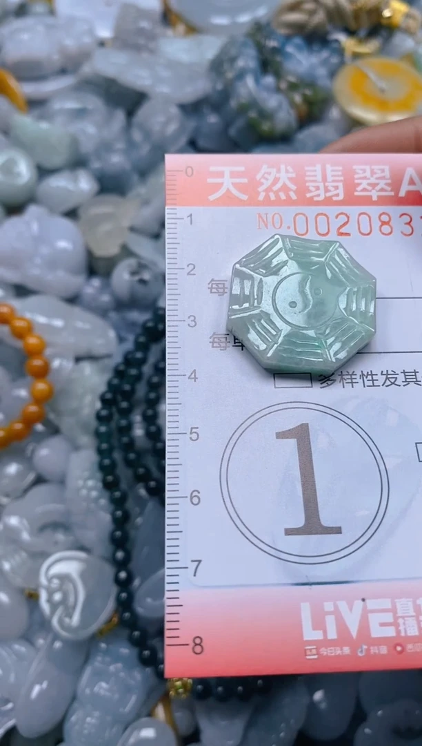 翡翠未镶嵌颈饰闪购0020831