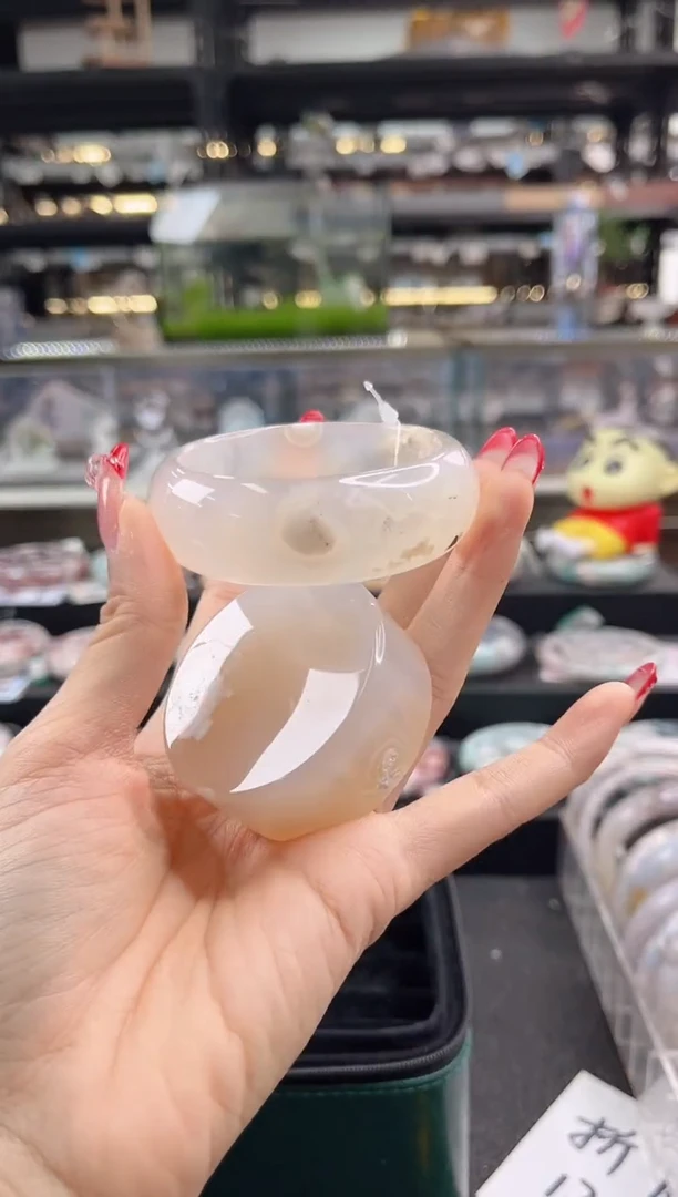 未镶嵌手镯石英质玉53圈口 （赠品镯心）3563428