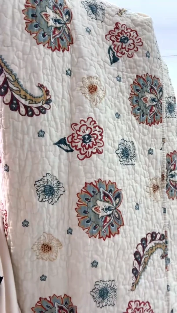 棉180*230纯棉床盖61号微瑕